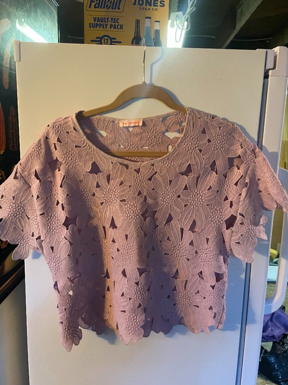 Crochet Style Crop Top